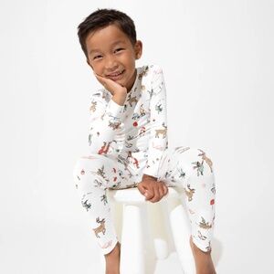 NWT Bellabu Bear Bamboo 2-Pc Pajama Set, Sz 3T